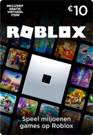 Roblox Gift Card 10 Euro Tegoed + Virtueel Item (België) product image